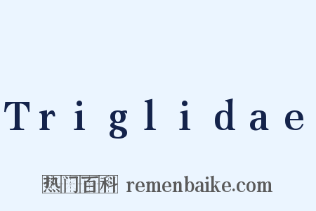 Triglidae是什么意思的图片